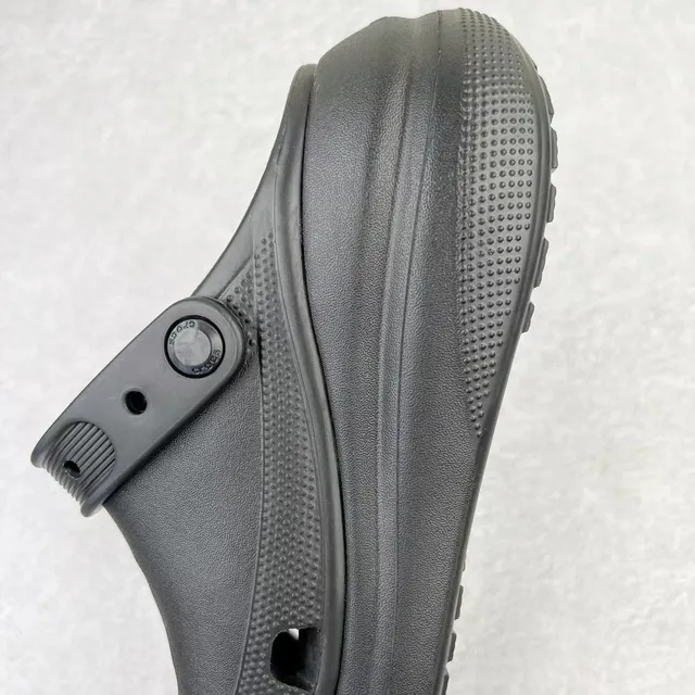 Crocs Echo Clog Black Platform Molded Foam Clog