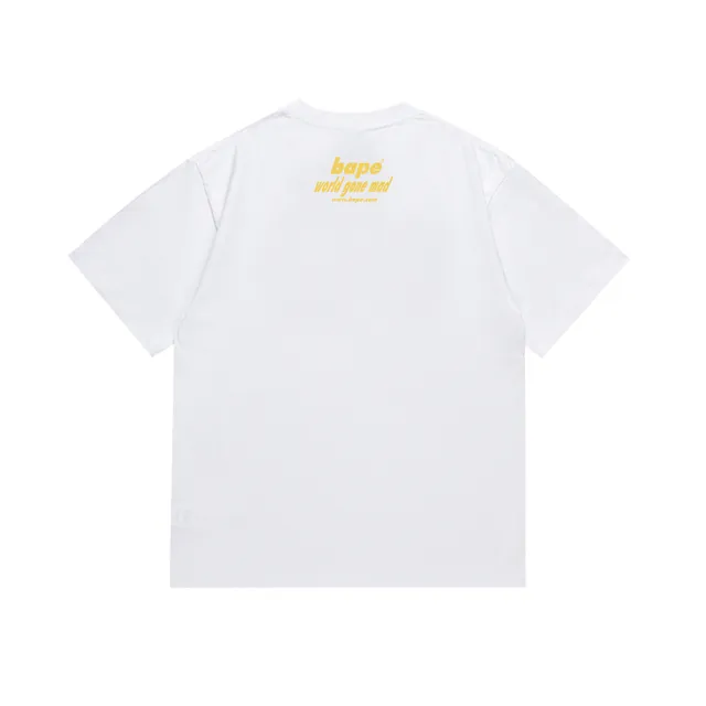 A Bathing Ape World Gone Mad Graphic Black T-Shirt