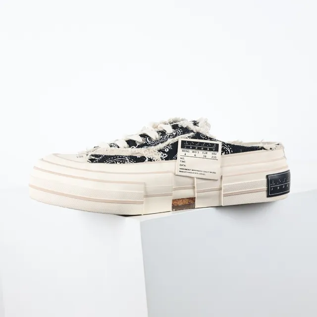 Converse Bandana-Print Platform Mule Sneaker