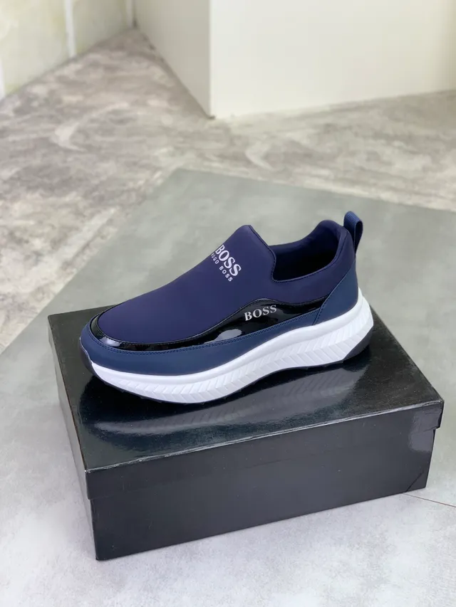 Hugo Boss Slip-On Navy Lifestyle Sneakers
