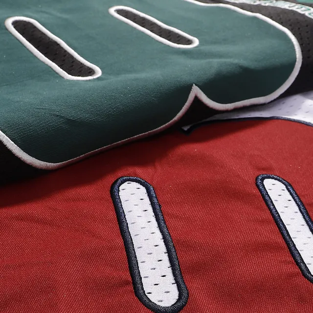 Supreme Rose Collaboration White Red V-Neck Mesh Construction Jersey