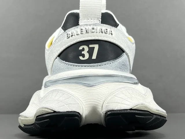 New Balance 9060 White and Black Chunky Sneakers