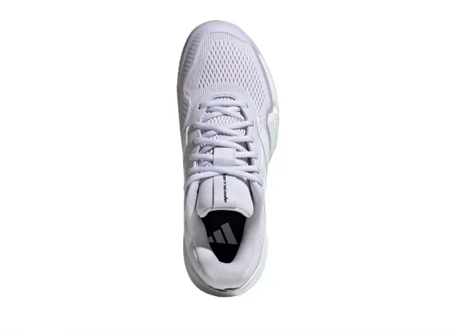Adidas Purple White Breathable Mesh Upper Three-Stripe Side Branding Sneakers