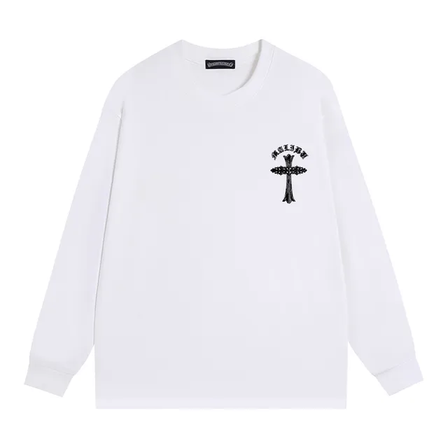Chrome Hearts Graphic Back Long-Sleeve T-Shirt