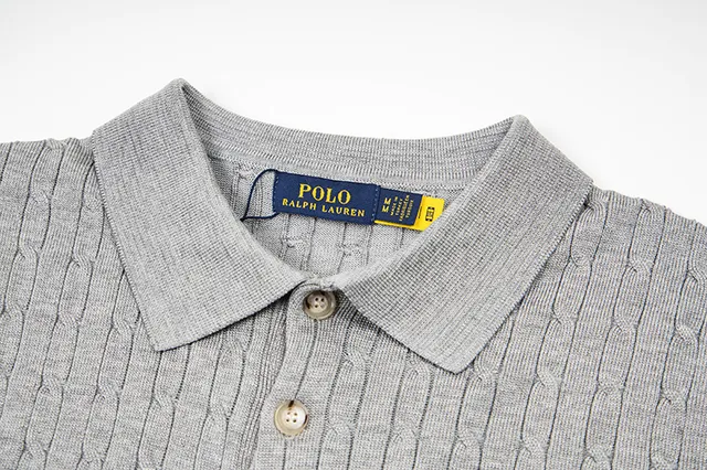 Polo Ralph Lauren Cable Knit Polo Shirt