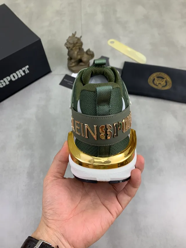 Philipp Plein Airpressure Gen.K04 Olive Green Lifestyle Sneaker