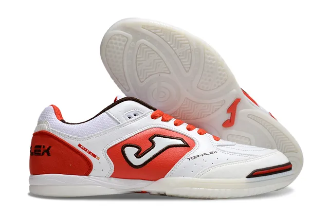 Joma Top-Plex White Blue Synthetic Upper Sneakers