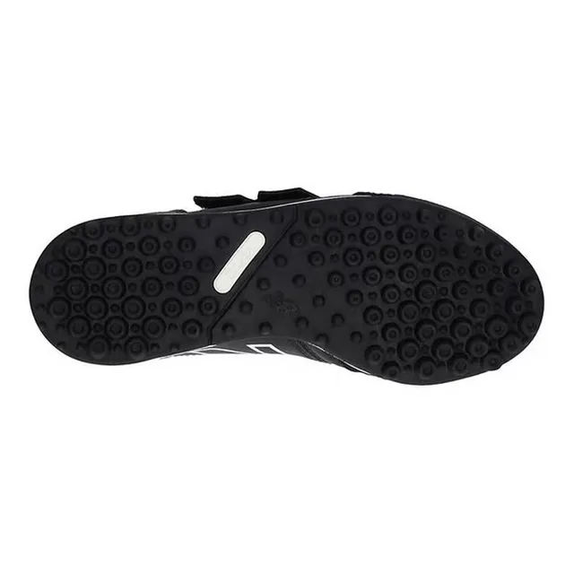 New Balance 442 White Black Low-Top Velcro Strap Closure Turf Soccer Shoes