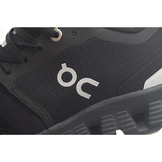 On Cloudmonster Black and Gray Running Shoes