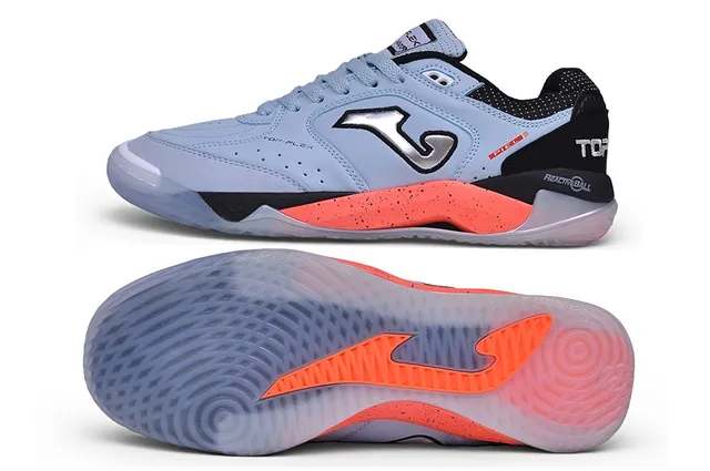 Joma Top-Flex Blue Orange Synthetic Upper Sneakers