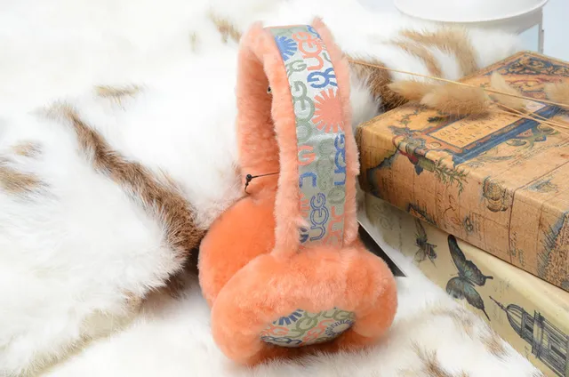UGG Tasman Shearling Ear Warmers Multicolor Beanie