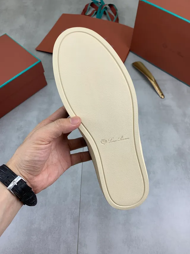 Navy Beige Suede Upper Cream Cupsole Canvas Shoes