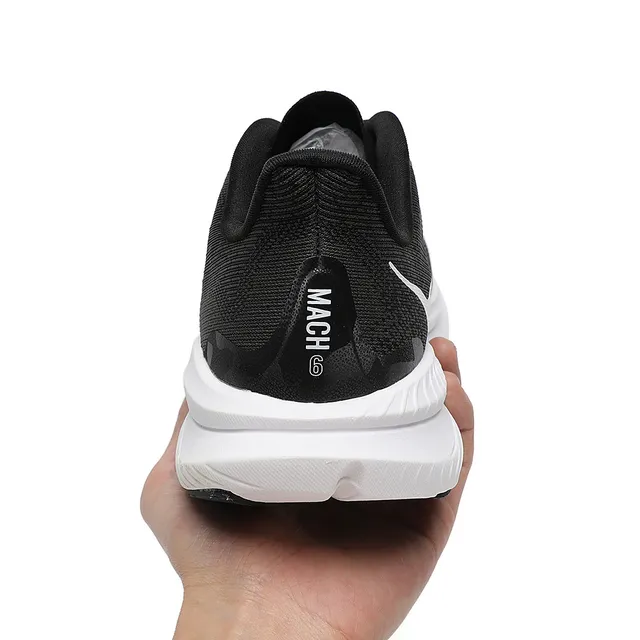 Hoka Mach 6 Black White Running Shoes