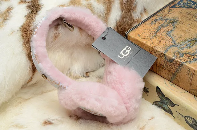 UGG Tasman Shearling Ear Warmers Multicolor Beanie