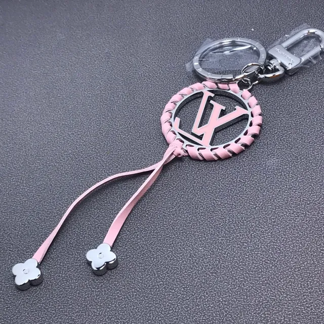 Louis Vuitton LV Circle Pink Black Circular Monogram Medallion Braided Leather Trim Handbag