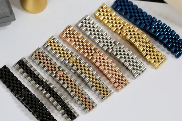 Rolex Jubilé Bracelet Two-Tone and Tri-Tone Metal Watch Bracelets