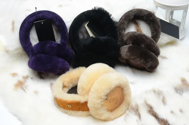 Black Brown Fur-Lined Mesh Interior Beanie