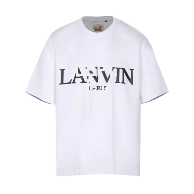 Lanvin Oversized Typographic Print T-Shirt