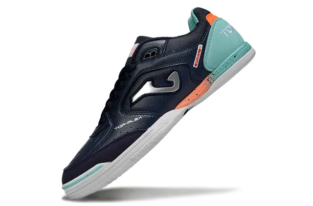 Joma Top-Plex White Blue Synthetic Upper Sneakers