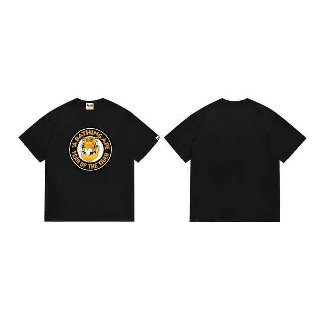 A Bathing Ape Year of the Tiger Graphic Black T-Shirt