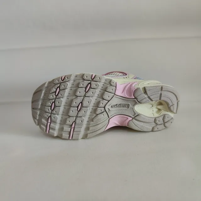 New Balance 9060 Beige Silver Chunky Sneakers