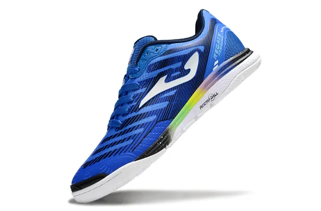 Joma Regate White Blue Low-Top Synthetic-Mesh Upper Sneakers