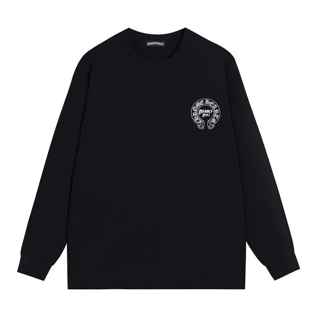 Chrome Hearts Graphic Back Long-Sleeve T-Shirt