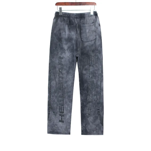 Hellstar Acid-Wash Graphic Tracksuit