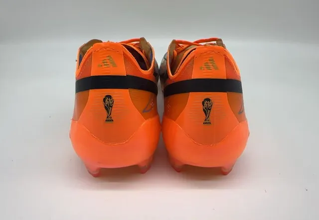 Adidas F50 Sprintweb Metallic Gold Orange Firm-Ground Soccer Shoes