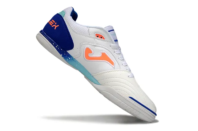 Joma Top-Plex White Blue Synthetic Upper Sneakers