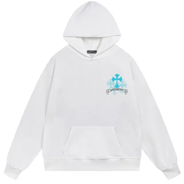 Chrome Hearts Redemption Graphic Print White Hoodie