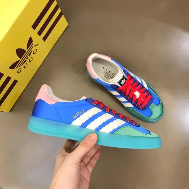 Adidas Gazelle Color-Blocked Lifestyle Sneakers