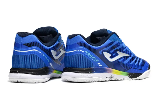 Joma Regate White Blue Low-Top Synthetic-Mesh Upper Sneakers
