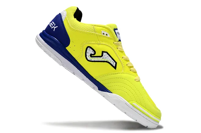 Joma Top Flex Yellow and Blue Indoor Soccer Shoes