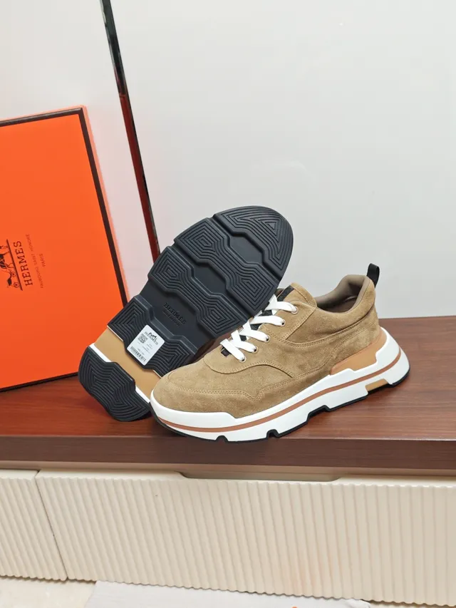 Hermès Suede Chunky Lifestyle Sneaker