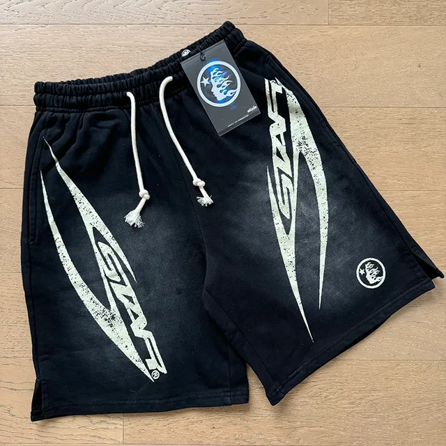 Helstar Star Graphic Distressed Black Tracksuit