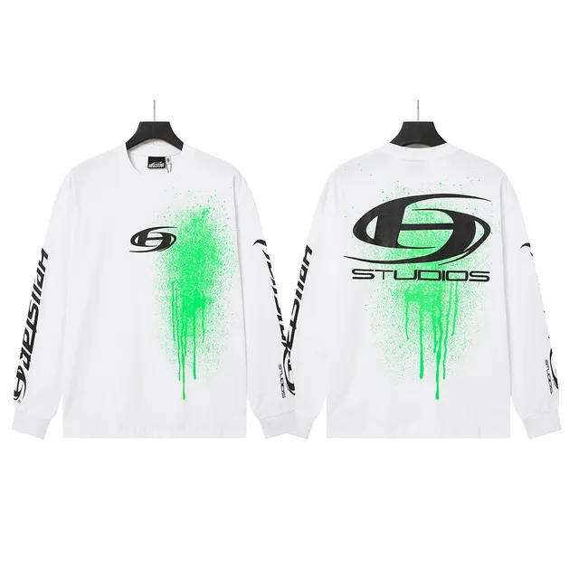 Hellstar Spray Graphic Long-Sleeve T-Shirt