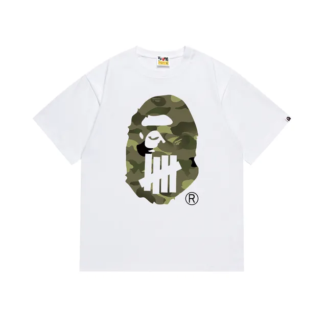 A Bathing Ape ABC Camo Five Bars Black T-Shirt