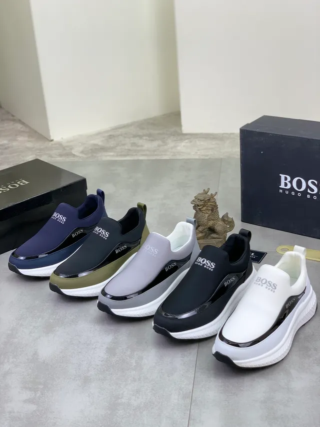 Hugo Boss Slip-On Navy Lifestyle Sneakers