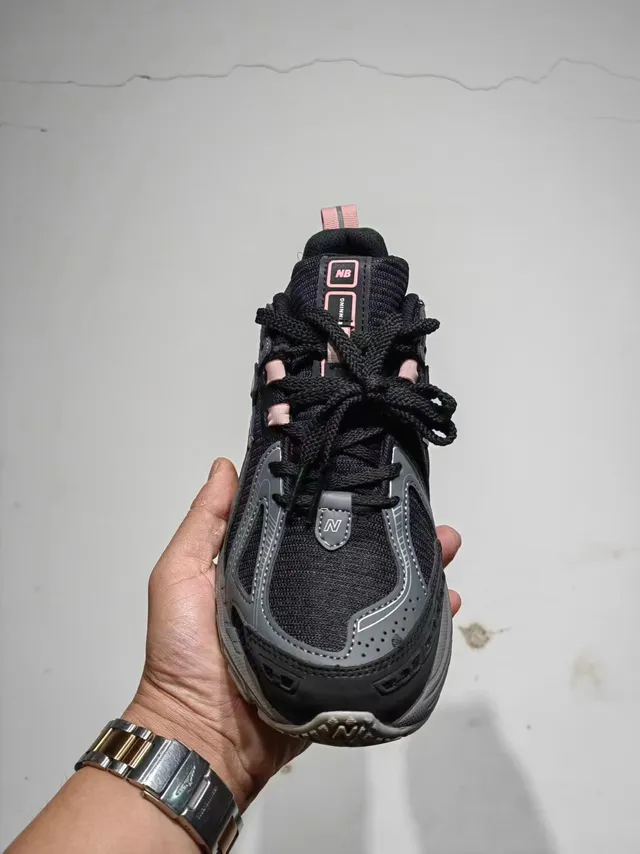 New Balance 1906R Black Silver Pink Running Shoes