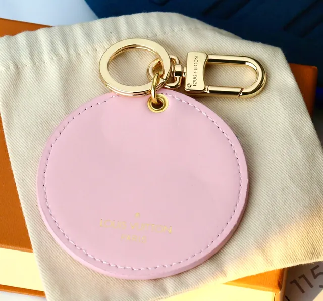 Louis Vuitton Pink Blue Circular Fabric Crossbody Bag