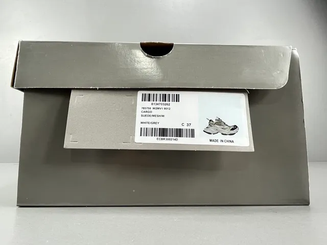 New Balance 9060 White and Black Chunky Sneakers