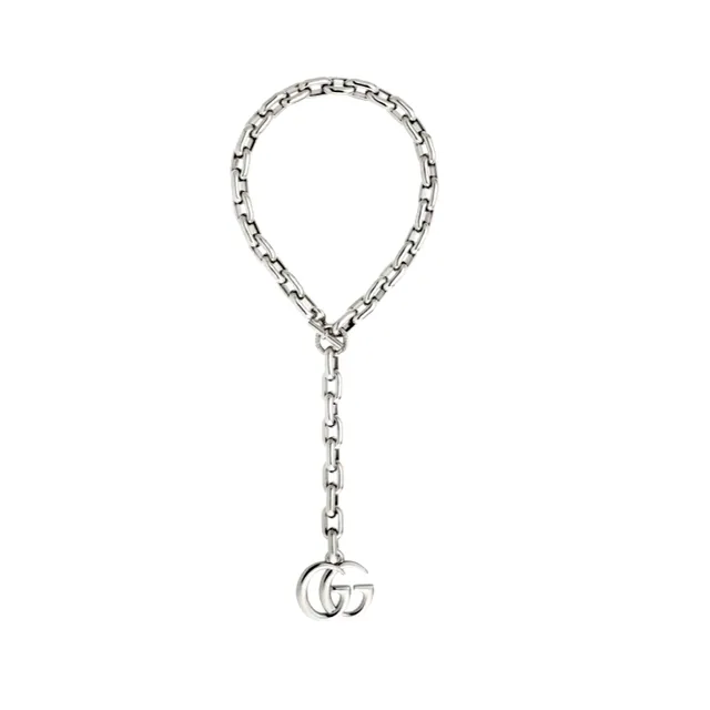 Gucci GG Marmont Gold-Tone Chain Bracelet