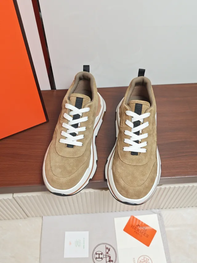 Hermès Suede Chunky Lifestyle Sneaker