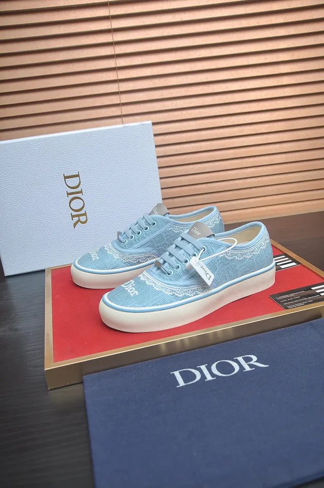 Vans Blue White Low-Top Lace-Up Lifestyle Sneakers