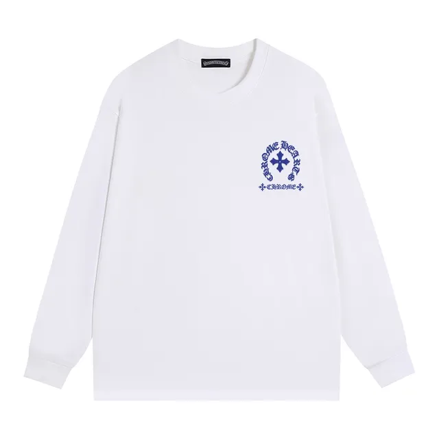 Chrome Hearts Graphic Print Black Long-Sleeve T-Shirt