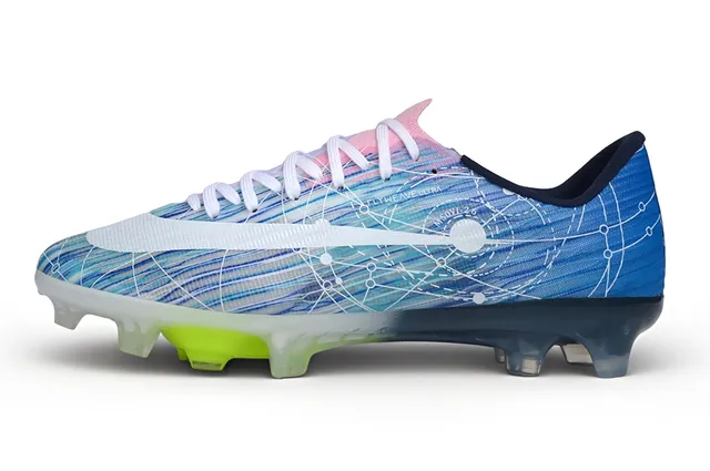 Nike Mercurial Vapor Blue Multicolor Low-Cut Synthetic Upper Firm-Ground Soccer Shoes