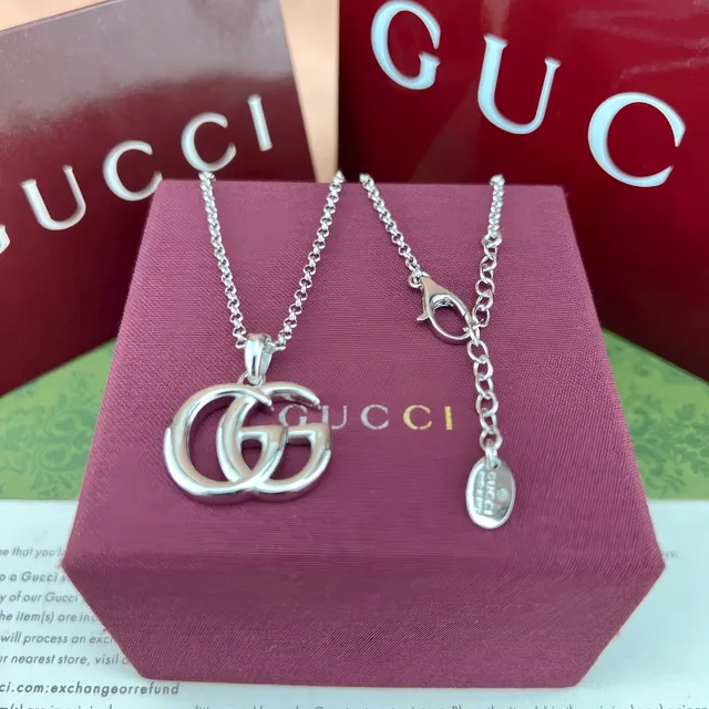 Gucci GG Marmont Gold-Tone Interlocking G Chain Bracelet