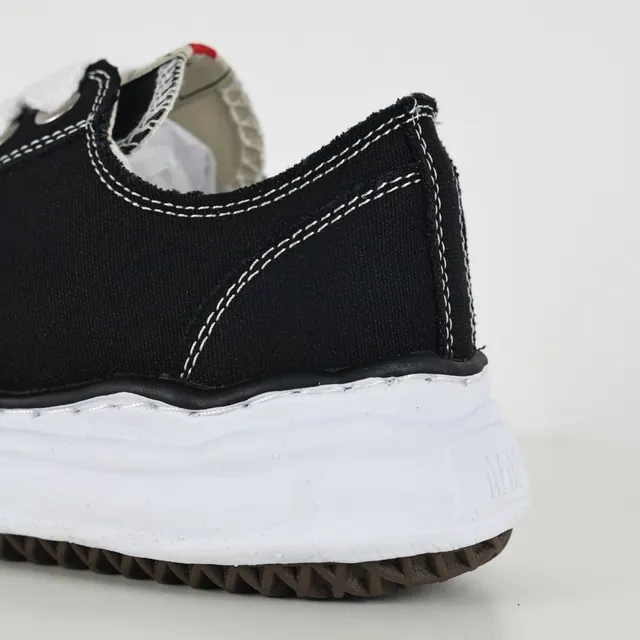 Maison Margiela Black White Deconstructed Layered Midsole Lifestyle Sneakers