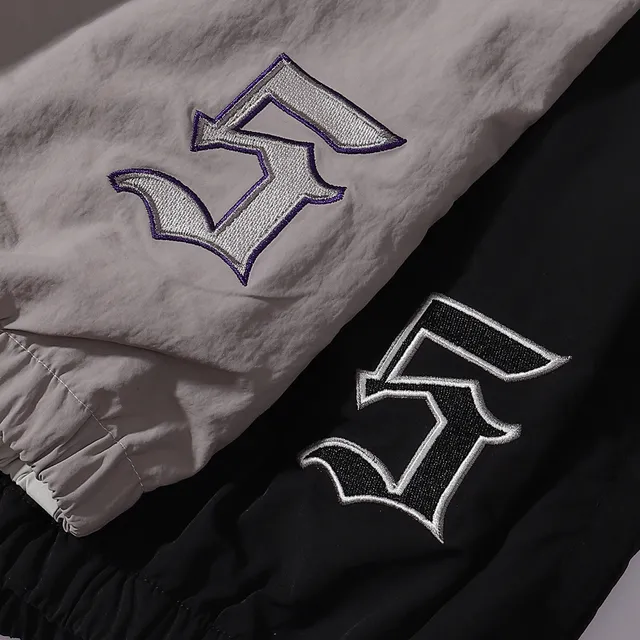 Supreme Gothic Logo Colorblock Windbreaker